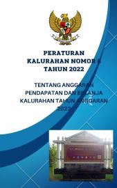 Peraturan Kalurahan No.8 Tahun 2022 tentang APBKal TA 2023